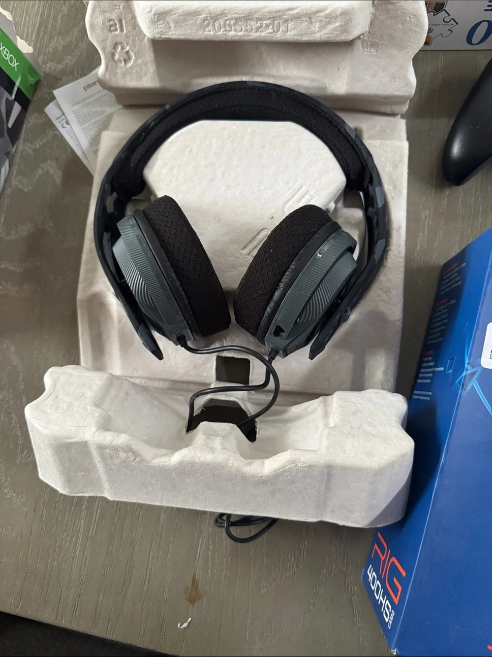 adidas RIG 400HX Wired Gaming Headset - Black & Orange Accents